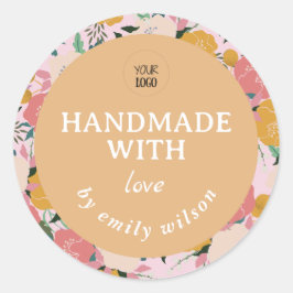 Maßgeschneiderte Verpackung für Wasserfarben und H Runder Aufkleber