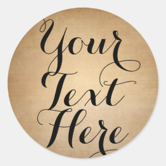 Maßgeschneiderte Vintage Aufkleber