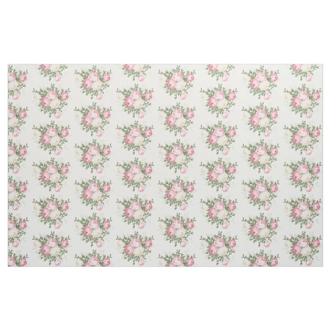Maßgeschneiderte, Vintage Rosen Stoff (Fat Quarter (45,7 x 55,9 cm))