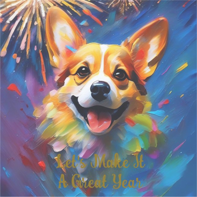 Maßgeschneiderte Vinyl Sticker mit fröhlich und sp (Vorderseite)