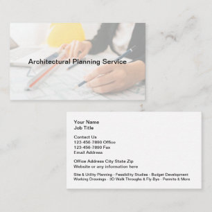 Maßgeschneiderte Visitenkarten für die Architektur Visitenkarte