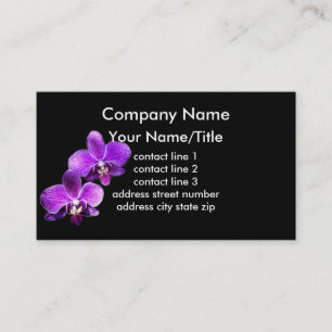 Maßgeschneiderte Visitenkartenvorlage Visitenkarte