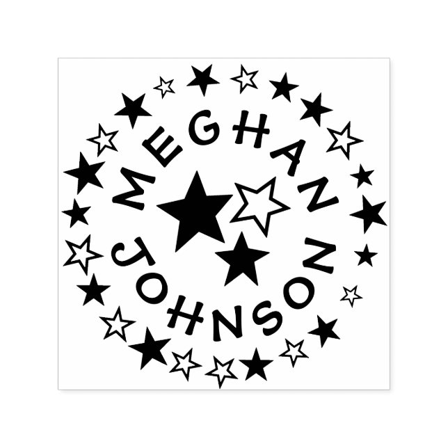 Maßgeschneiderte Vorlage für die 1.5"x1.5"-Briefma Permastempel (Design)