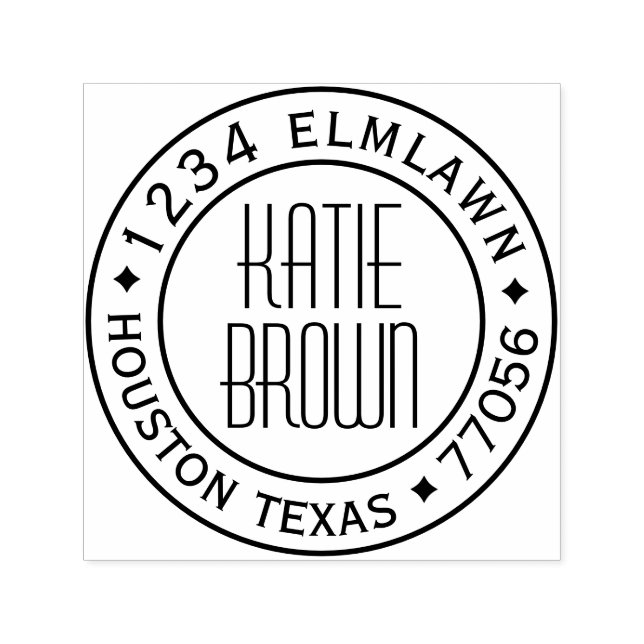 Maßgeschneiderte Vorlage für die 1.5"x1.5"-Briefma Permastempel (Design)