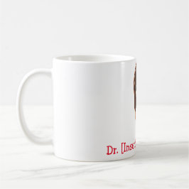 Maßgeschneiderte weibliche Ärztin, ich bin Arzt Kaffeetasse