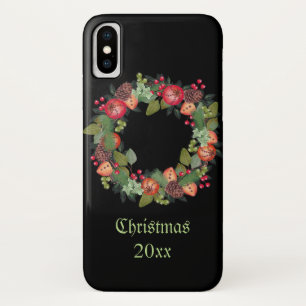 Maßgeschneiderte Weihnachts-Handy-Fall mit Feierta iPhone X Hülle
