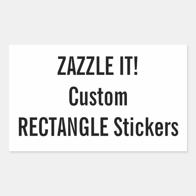 Maßgeschneiderte Weihnachts-RECTANGLE Stickers Bla (Vorderseite)