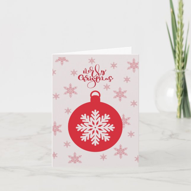 Maßgeschneiderte Weihnachts-Weihnachtskarte Feiertagskarte (Vorderseite)