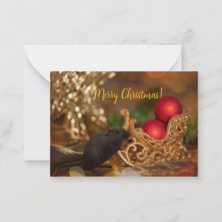 Maßgeschneiderte Weihnachtskarte für Liebhaber von Mitteilungskarte