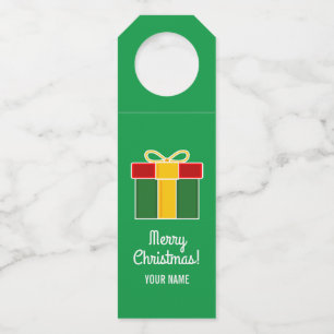 Maßgeschneiderte Weinflaschenbügel für das Weihnac Flaschenanhänger