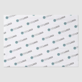 Maßgeschneiderte Werbefirmenlogo - weiße Verpackun Seidenpapier