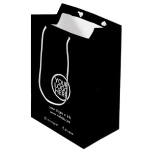 Maßgeschneiderte Werbegeschenktüte für Unternehmen Mittlere Geschenktüte