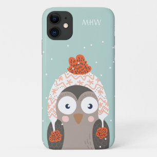Maßgeschneiderte Winter Owl Telefongehäuse Case-Mate iPhone Hülle