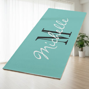 Maßgeschneiderte Yogamatze in Monogramm in Ihrer L Yogamatte