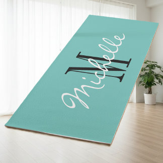 Maßgeschneiderte Yogamatze in Monogramm in Ihrer L Yogamatte