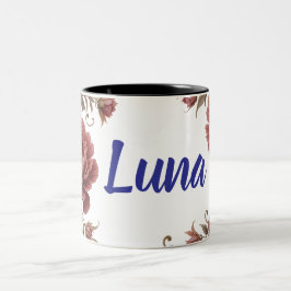 Maßgeschneiderte zweifarbige Tasse