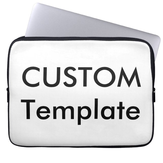 Maßgeschneiderter 13" oder 14" Neoprenschlauch Laptopschutzhülle (Vorderseite)
