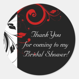 Maßgeschneiderter Aufkleber mit schwarzer, weißer,