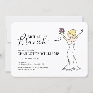 Maßgeschneiderter Avatar Bridal Brunch| Hufaufstan Einladung