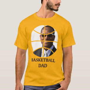 Maßgeschneiderter Basketball-Player Fotovorlage T  T-Shirt