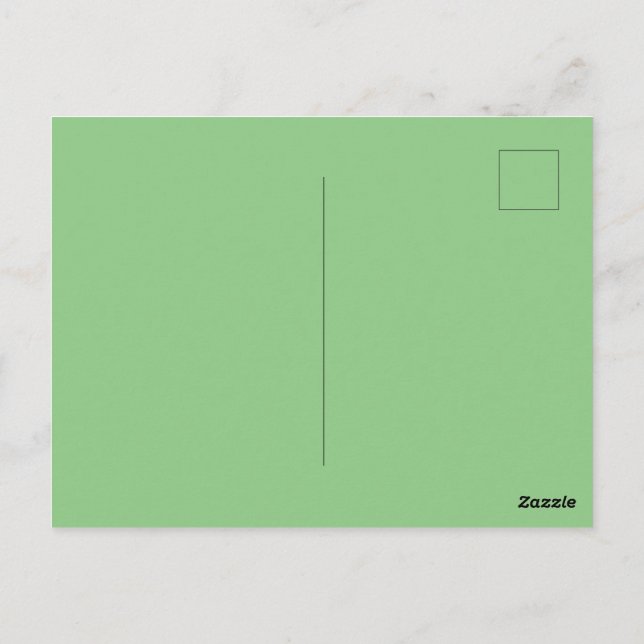 Maßgeschneiderter Bildqualität-Perfekter Standard Postkarte (Rückseite)