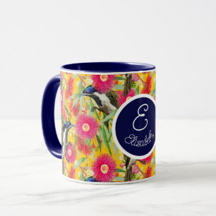 Maßgeschneiderter Blauer Honeyeater Tasse