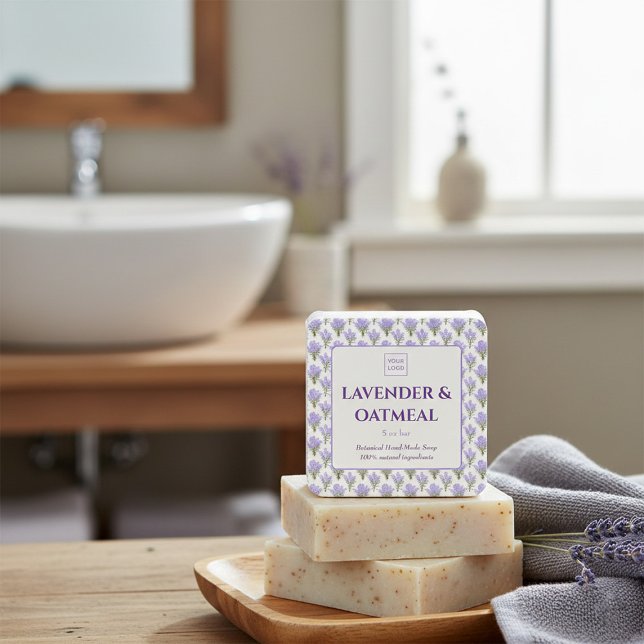 Maßgeschneiderter Business-Sticker für handgeferti Quadratischer Aufkleber (Von Creator hochgeladen)