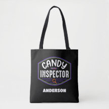 Maßgeschneiderter Candy Inspector Trick oder Treat