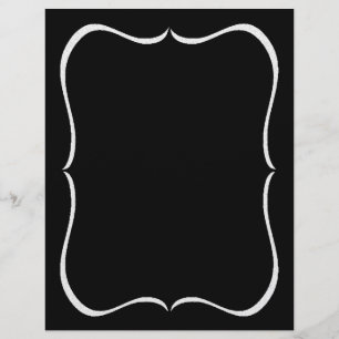 Maßgeschneiderter Chalk-Border-Flyer Flyer