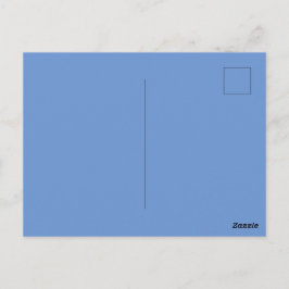 Maßgeschneiderter Cornflower Blue Picture-Perfect  Postkarte