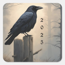 Maßgeschneiderter Crosssticker Quadratischer Aufkleber