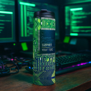 Maßgeschneiderter Druckschaltkreis - Geek electron Thermosbecher