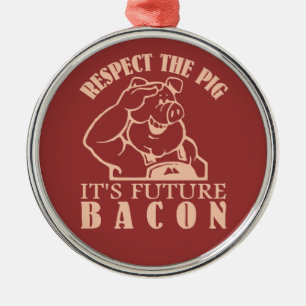 Maßgeschneiderter Farbschmuck von SCHWEIN bis BACO Ornament Aus Metall