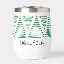 Maßgeschneiderter Ferienbaum Flasche-Wein