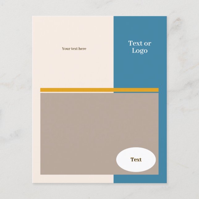 Maßgeschneiderter Flyer (Vorne)