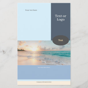 Maßgeschneiderter Flyer in frischen und Bio Farben