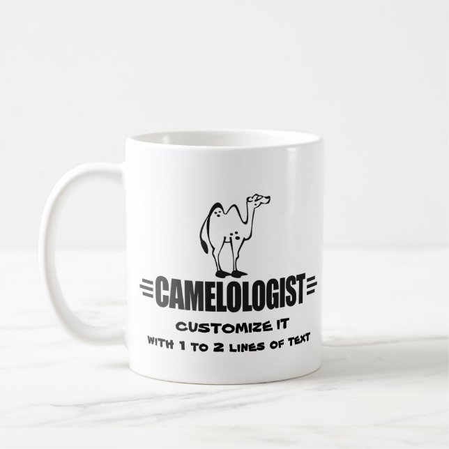 Maßgeschneiderter Funny Camel Kaffeetasse (Links)