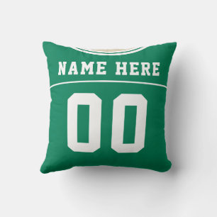 Maßgeschneiderter Fußball Jersey Number Jersey, Gr Kissen
