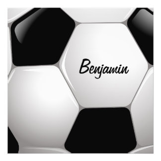 Maßgeschneiderter Fußballball Fotodruck