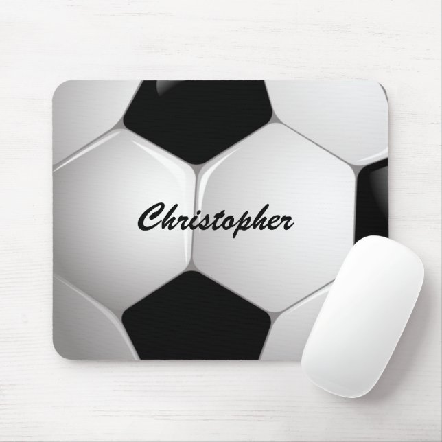 Maßgeschneiderter Fußballball Mousepad (Mit Mouse)