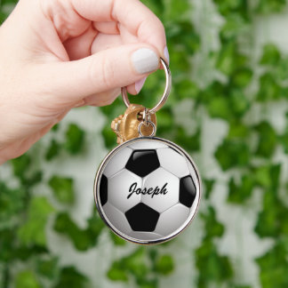 Maßgeschneiderter Fußballball Schlüsselanhänger