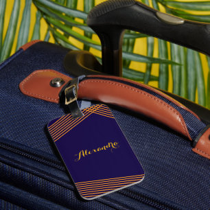 Maßgeschneiderter Gepäckanhänger für moderne Strei