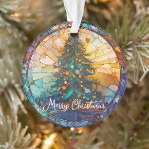 Maßgeschneiderter Glasbaum Klaus Weihnachtsschmuck Ornament