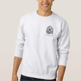 Maßgeschneiderter Goldendoodle Hund Personalisiert Sweatshirt