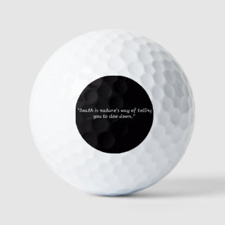 Maßgeschneiderter Golf-Ball mit motivierend Angebo Golfball