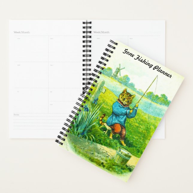 Maßgeschneiderter Gone Fishing Planer (Anzeige)