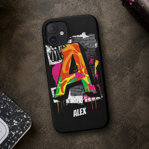 Maßgeschneiderter Graffiti-Stilbrief "A" Graphic Case-Mate iPhone Hülle