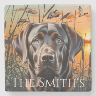 Maßgeschneiderter Hochzeitsstifter Untersetzer, Sc Steinuntersetzer