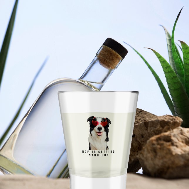 Maßgeschneiderter Hund oder Katzen Foto Sonnige Ho Schnapsglas (Von Creator hochgeladen)