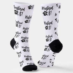 Maßgeschneiderter Jahr Master-Grad-Abschluss Socken